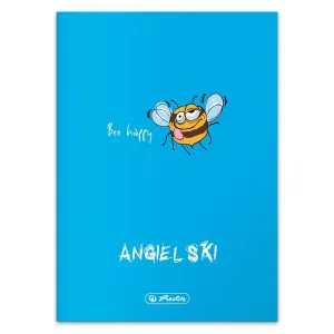 Zeszyt J.angielski Eco PP 9500028 A5 60k. 70g kratka Herlitz (400197976)