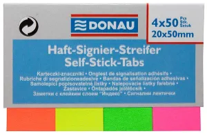 Zakładki indeksujące 200k [mm:] 20x50 Donau (7576001PL-99)