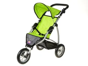 Wózek biegowy, trójkołowy, regulowana rączka, z koszem i daszkiem Adar (565753)