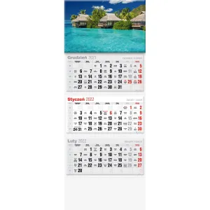 Kalendarz ścienny Avanti trójdzielne (5901769620568)