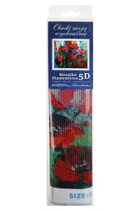 Zestaw kreatywny Diamentowa mozaika 30x40cm Maki Flamingo (TBS01884-2)