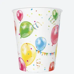 Kubek jednorazowy daisy papier 250ml Pol-mak (01)