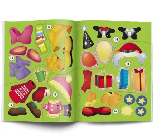 Książeczka edukacyjna Disney Maluch. Ubieranka. W co się ubrać? Ameet (MUB 9202)