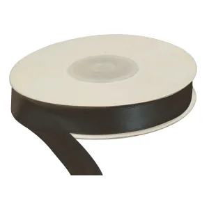 Wstążka Titanum Craft-Fun Series satynowa czarna 12mm 25m
