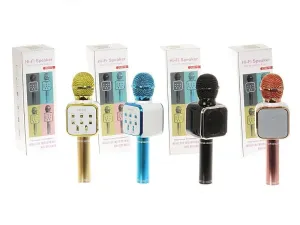 Mikrofon zabawkowy Adar z głośnikiem Bluetooth i wejściem USB, wielofunkcyjny (548534)