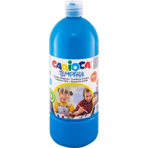 Farba tempera kolor: niebieski 1000ml 1 kolor. Carioca (170-2640)