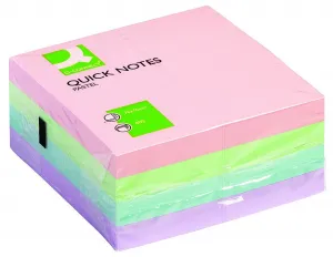 Notes samoprzylepny Q-Connect pastelowy mix 400k 76mm x 76mm (KF01347)