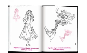 Książka dla dzieci Barbie™ Naklejam i Koloruję Ameet (Nak-1402)