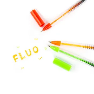 Długopis zelowe wkład mix Kidea (DZFA12KA)