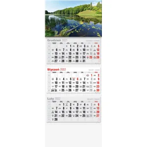 Kalendarz ścienny Avanti trójdzielne (5901769620568)