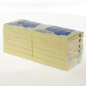 Notes samoprzylepny (karteczki) żółty 100k [mm:] 50x75 Bantex (400086385)