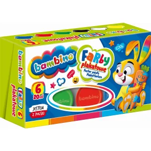 Farby plakatowe kolor: mix 20ml 6 kolor. St.Majewski