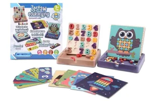 Zabawka edukacyjna zestaw edu 4w1 Artyk (128493)