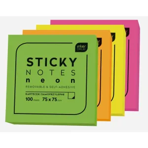 Notes samoprzylepny (karteczki) Interdruk (IKARSAM100N)