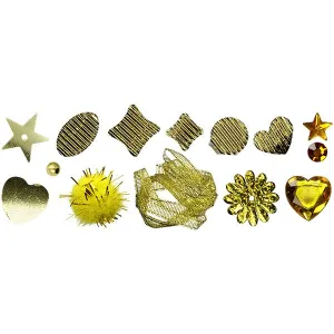 Zestaw dekoracyjny Craft-Fun Series zestaw do dekoracji złoty Titanum (182206-1)