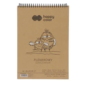Blok artystyczny Happy Color szkicownik A4 80g 70k Happy Color (HA 3808 2030-P70)