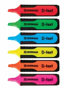 Zakreślacz Donau D-Text niebieski (7358001PL-10)