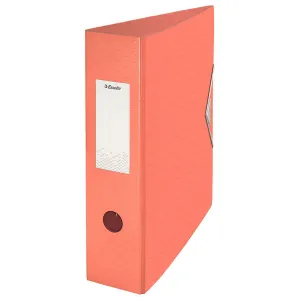 Segregator dźwigniowy Esselte colour ice morelowy A4 brzoskwiniowy 75mm (626216)