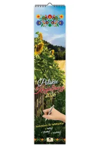 Kalendarz ścienny PASKOWY WĄSKI POLSKI KRAJOBRAZY 106mm x 470mm Pan Kalendarzyk (KPW V.3)