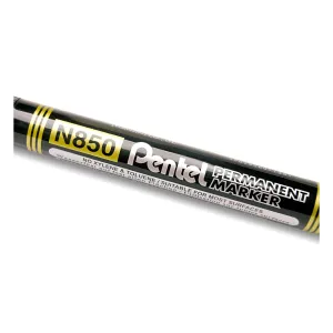 Marker permanentny wkład czarny 1,5mm okrągła końcówka Pentel (N850)