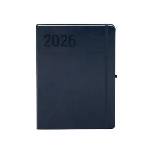 Kalendarz książkowy (terminarz) 2026 FORMALIZM TDW A4 Antra (GRANATOWY)