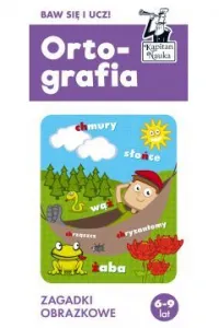 Gra edukacyjna Kapitan Nauka Zagadki obrazkowe ortografia 6-9 lat