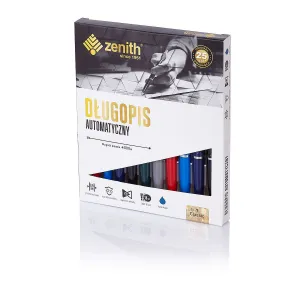 Długopis Zenith 4 Nikiel wkład niebieski 0,7mm Zenith