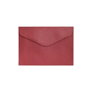 Koperta C6 pearl czerwony k czerwona (280238) 10 sztuk
