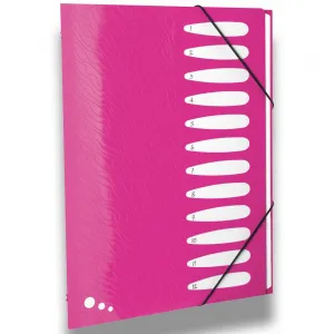 Teczka z przegródkami Elba Art Pop A4 kolor: mix 12 przegródek (400058483)