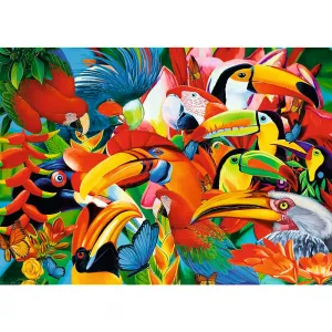 Puzzle Trefl kolorowe ptaki 500 el. (37328)