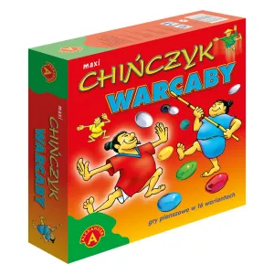 Gra planszowa Chińczyk - Warcaby Maxi Alexander