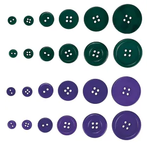 Guziki Craft-Fun Series plastikowe mix Titanum (24BR0202-32)