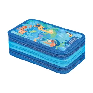 Piórnik Potrójny Jungle safari 31 cz. Herlitz (400197094)