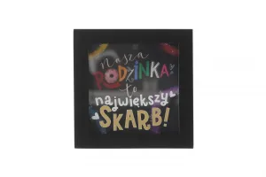 Skarbonka SKARBBOXY szkło Kukartka