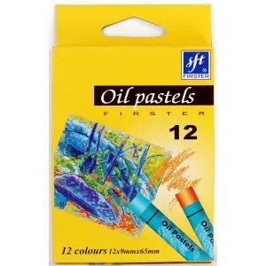 Pastele olejne 12 kol. Firster (FOP-12)