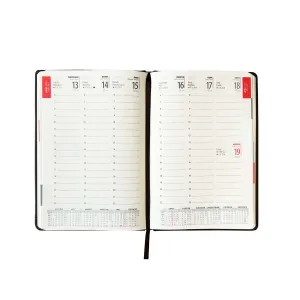 Kalendarz książkowy (terminarz) tygodniowy LUX A5 Avanti (KA5TL)