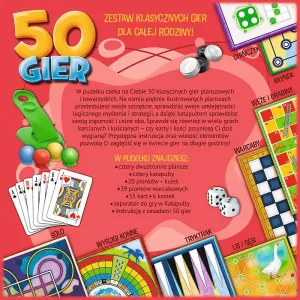Gra strategiczna Trefl 50 gier (02116)