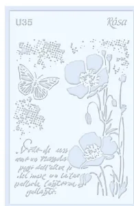 Szablon Maki Rosa (nr.U35)