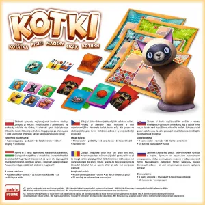 Gra edukacyjna Trefl Kotki (02081)