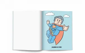Książka dla dzieci LEGO® DC Comics Super Heroes. Maluj Wodą Ameet (MW 6450)