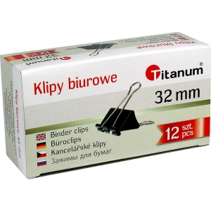 Klip Titanum czarny 32mm (BC32)