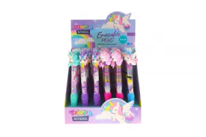 Długopis Rainbow wymazywalny wkład niebieski 0,5mm Patio (80457PTR)