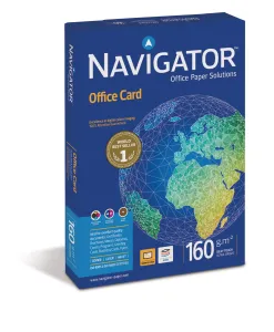 Papier ksero Navigator Office Card A4 - biały 250k. 160g 210mm x 297mm (8248)