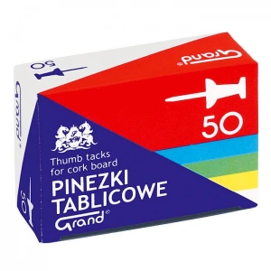 Pinezki Grand tablicowe kolor: mix 50 szt (110-1657)
