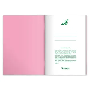 Zeszyt Pastel Colors Eco PP 9552753 A4 60k. 70g krata Herlitz (400198131)