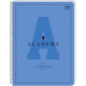 Kołozeszyt (kołonotatnik) Hybrid Academy 90g A5+ 80k. 90g krata Interdruk