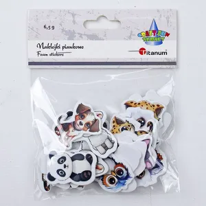 Naklejka (nalepka) Craft-Fun Series wesołe zwierzątka Titanum (25QS0901-6)
