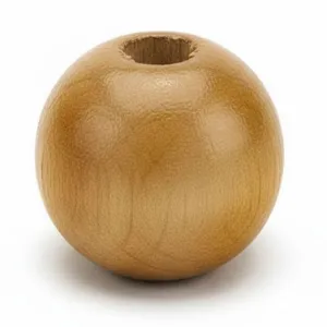 Ozdoba drewniana Craft-Fun Series Korale drewniane w kolorze ciemnobrązowym Titanum (25KBZ006)