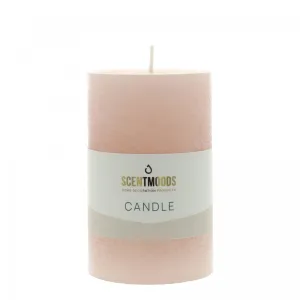 Świeca pieńkowa 6,3X10cm w kolorze Flamingo śr. 60mm Pavoncella (8720935401360)