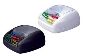 Spinacze standard w pudełku magnetycznym kolorowe 28mm 20 szt Titanum